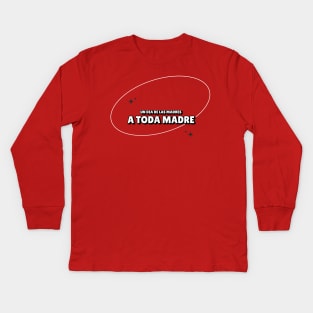 mothers day dia de las madres Kids Long Sleeve T-Shirt